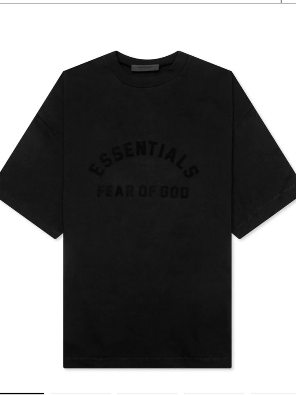 FEAR OF GOD ESSENTIALS
ESSENTIALS HEAVY S/S TEE - BLACK